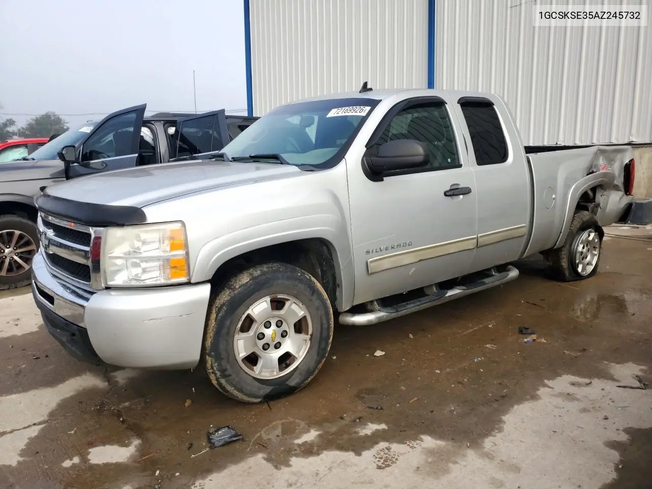 2010 Chevrolet Silverado K1500 Lt VIN 1GCSKSE35AZ245732 фото 1