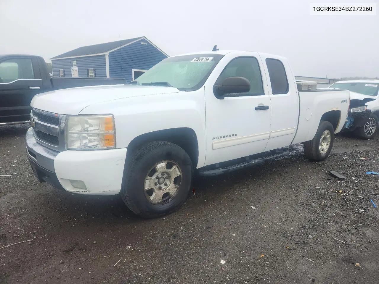 2011 Chevrolet Silverado K1500 Lt VIN 1GCRKSE34BZ272260 фото 1