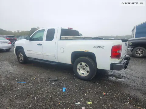 2011 Chevrolet Silverado K1500 Lt VIN 1GCRKSE34BZ272260 фото 2