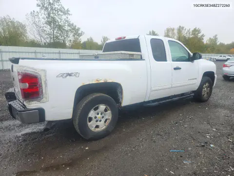 2011 Chevrolet Silverado K1500 Lt VIN 1GCRKSE34BZ272260 фото 3
