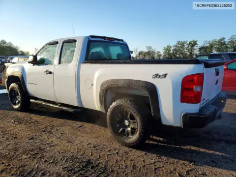 2011 Chevrolet Silverado K1500 VIN 1GCRKPE33BZ325253 фото 2
