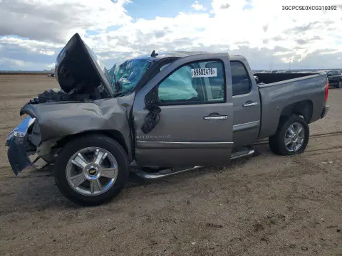 3GCPCSE0XCG310392 — 2012 Chevrolet Silverado, Передняя часть, фото до ремонта