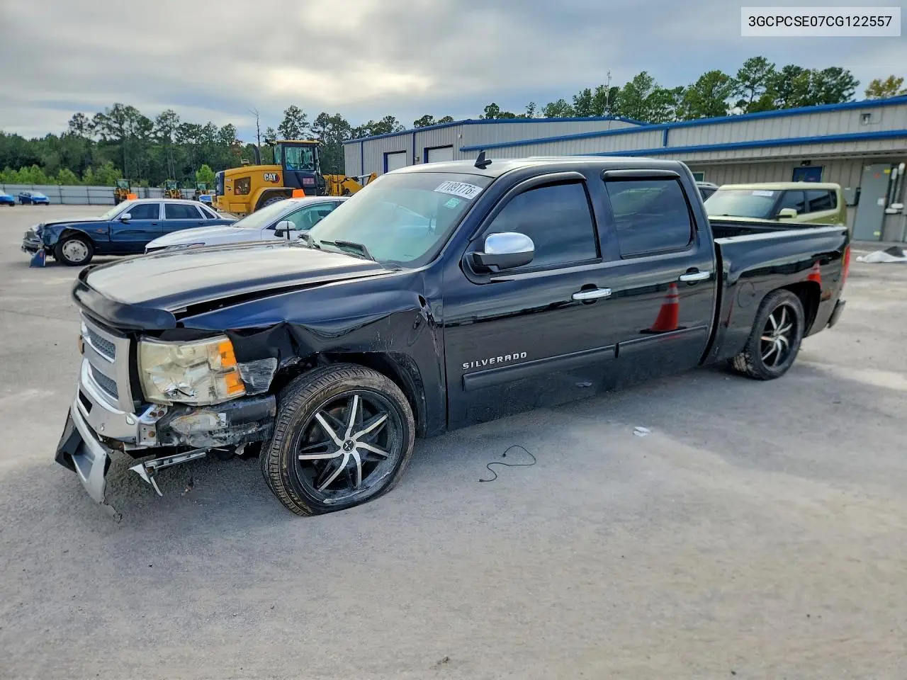 2012 Chevrolet Silverado C1500 Lt VIN 3GCPCSE07CG122557 фото 1
