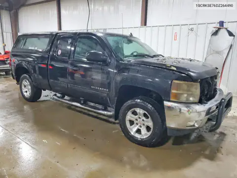 2013 Chevrolet Silverado K1500 Lt VIN 1GCRKSE76DZ264490 фото 4