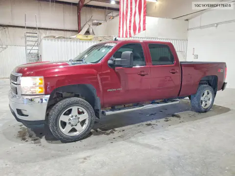 1GC1KYE88DF178415 — 2013 Chevrolet Silverado, Мелкие вмятины и царапины, фото до ремонта