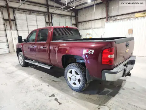 2013 Chevrolet Silverado K2500 Heavy Duty Ltz VIN 1GC1KYE88DF178415 фото 2