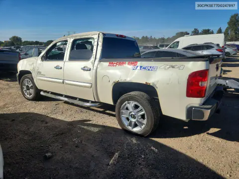 2013 Chevrolet Silverado K1500 Lt VIN 3GCPKSE77DG247897 фото 2