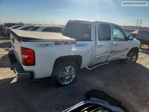 2013 Chevrolet Silverado K1500 Lt VIN 3GCPKSE77DG247897 фото 3