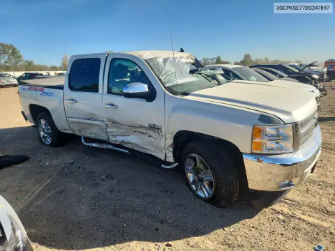 2013 Chevrolet Silverado K1500 Lt VIN 3GCPKSE77DG247897 фото 4