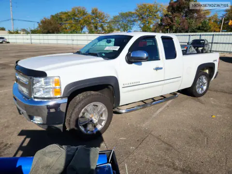 2013 Chevrolet Silverado VIN 1GCRKSE7XDZ367105 фото 1