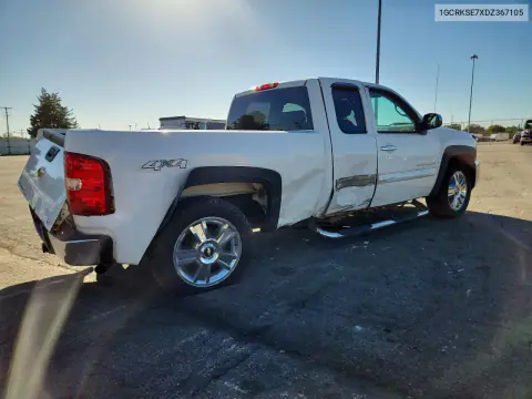 2013 Chevrolet Silverado VIN 1GCRKSE7XDZ367105 фото 3