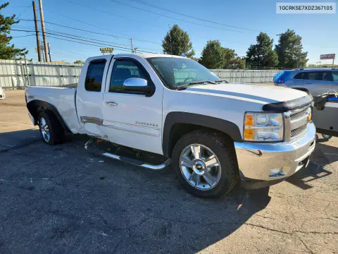 2013 Chevrolet Silverado VIN 1GCRKSE7XDZ367105 фото 4