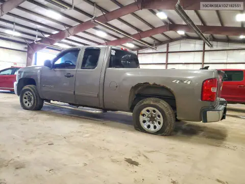 2013 Chevrolet Silverado K1500 Lt VIN 1GCRKSEA1DZ182551 фото 2