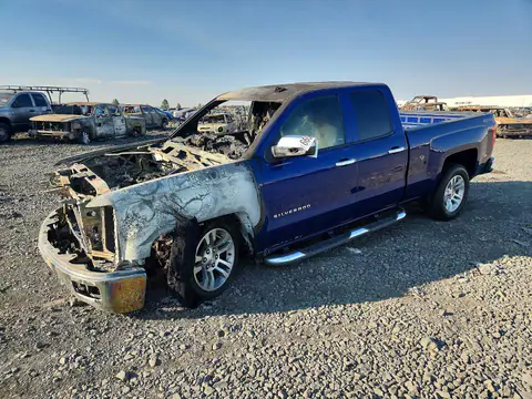 1GCVKREC4EZ302353 — 2014 Chevrolet Silverado, Пожар двигателя (Burn - Engine), фото до ремонта
