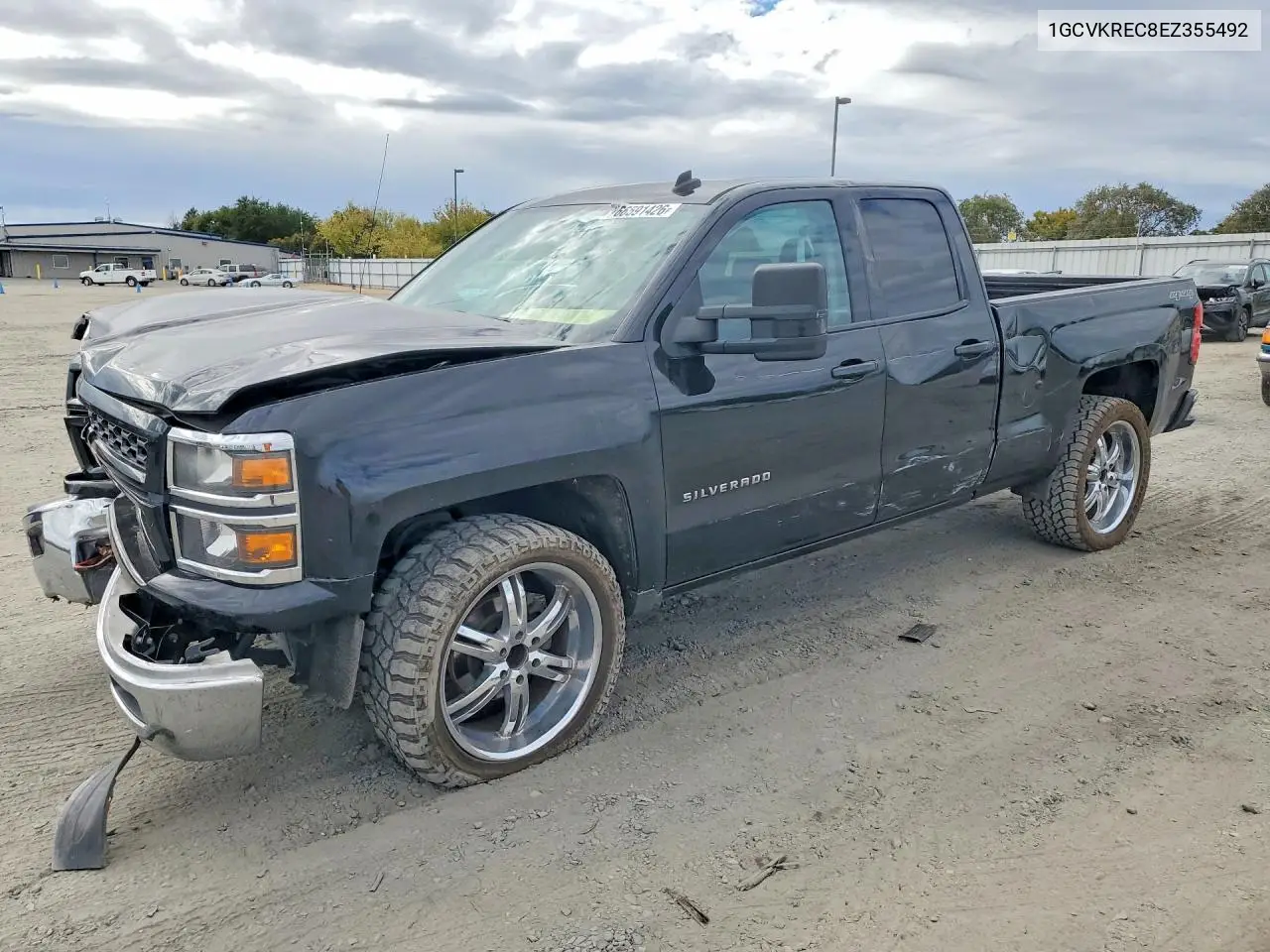 2014 Chevrolet Silverado K1500 Lt VIN 1GCVKREC8EZ355492 фото 1