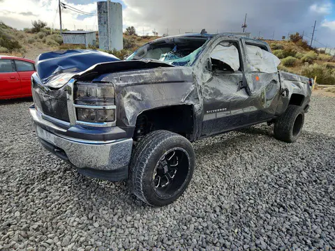 3GCUKREC1EG481673 — 2014 Chevrolet Silverado, Опрокидывание (Rollover), фото до ремонта