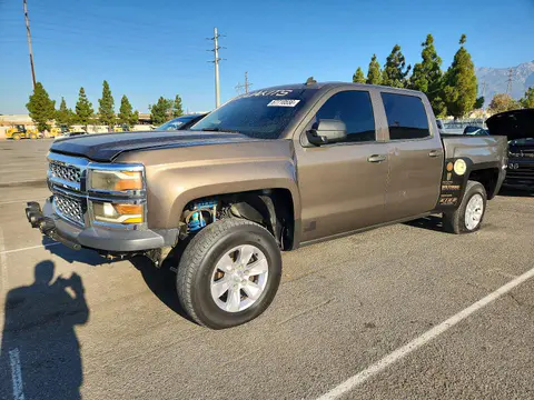 3GCPCREC6EG228407 — 2014 Chevrolet Silverado, Задняя часть (Rear End), фото до ремонта