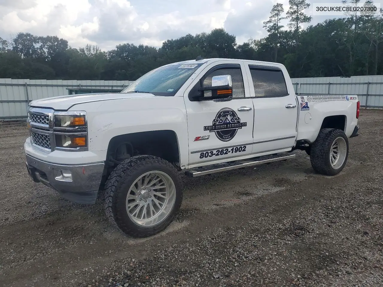 2014 Chevrolet Silverado K1500 Ltz VIN 3GCUKSEC8EG207300 фото 1