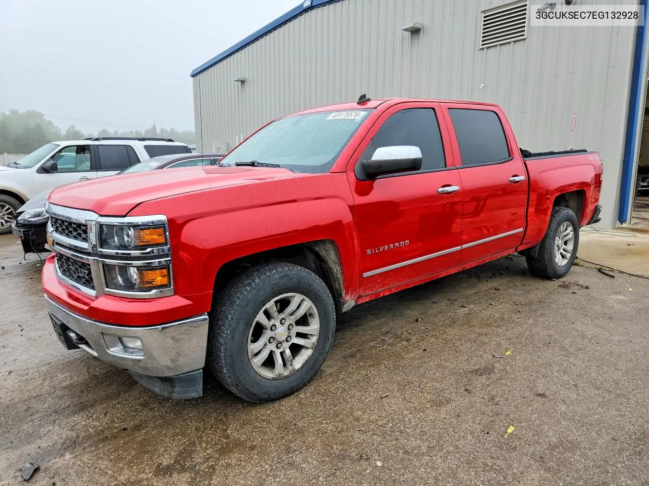 2014 Chevrolet Silverado K1500 Ltz VIN 3GCUKSEC7EG132928 фото 1