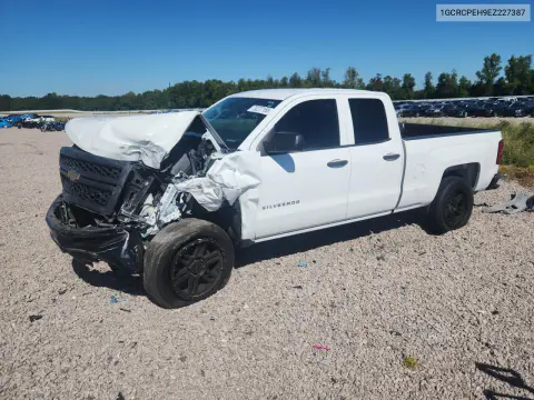 1GCRCPEH9EZ227387 — 2014 Chevrolet Silverado, Передняя часть, фото до ремонта