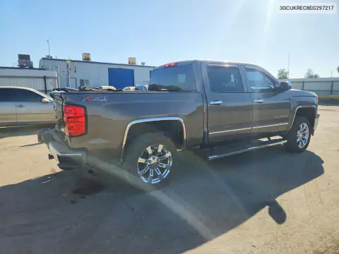 2014 Chevrolet Silverado K1500 Lt VIN 3GCUKREC8EG297217 фото 3