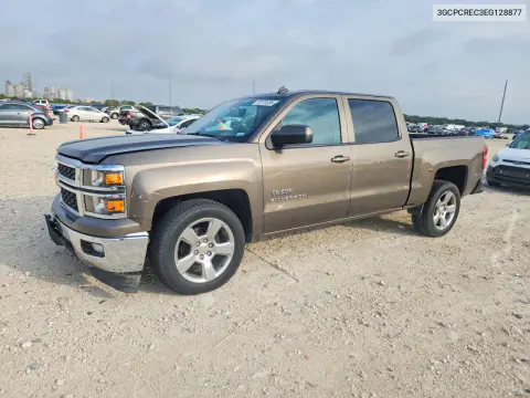 3GCPCREC3EG128877 — 2014 Chevrolet Silverado, Передняя часть, фото до ремонта