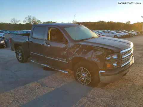 2014 Chevrolet 1500 Silverado VIN 3GCUKREC9EG226883 фото 4