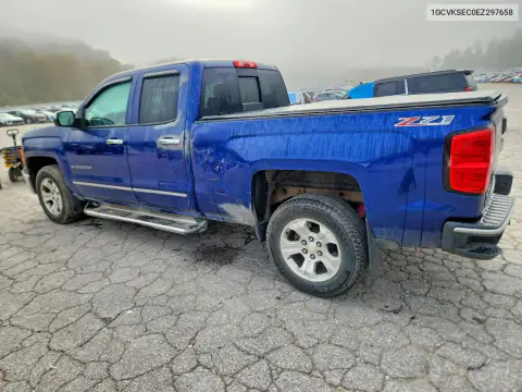 1GCVKSEC0EZ297658 — 2014 Chevrolet Silverado, фото 2 с аукциона Copart, Передняя часть