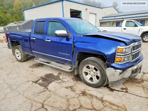 1GCVKSEC0EZ297658 — 2014 Chevrolet Silverado, фото 4 с аукциона Copart, Передняя часть