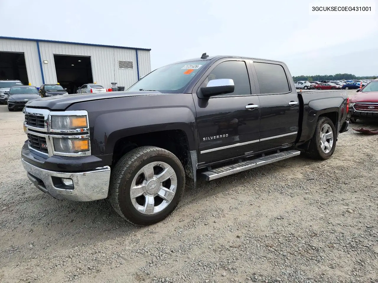 2014 Chevrolet Silverado K1500 Ltz VIN 3GCUKSEC0EG431001 фото 1