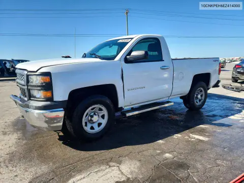 1GCNKPEH6EZ414300 — 2014 Chevrolet Silverado, Передняя часть, фото до ремонта