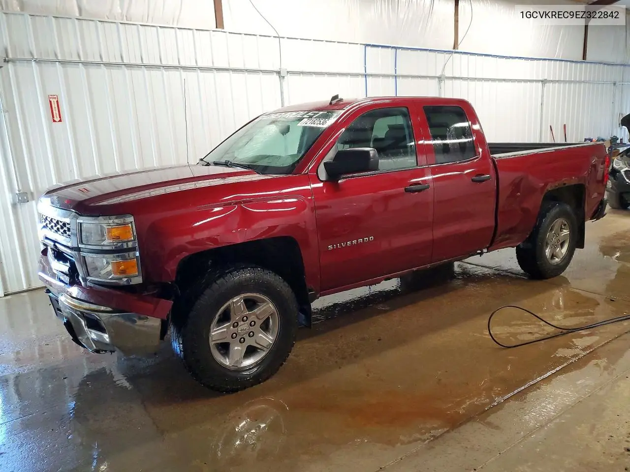 2014 Chevrolet Silverado K1500 Lt VIN 1GCVKREC9EZ322842 фото 1