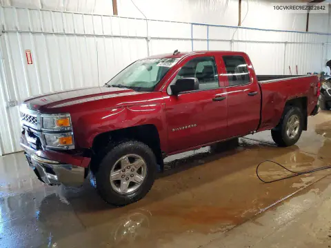 1GCVKREC9EZ322842 — 2014 Chevrolet Silverado, Передняя часть, фото до ремонта