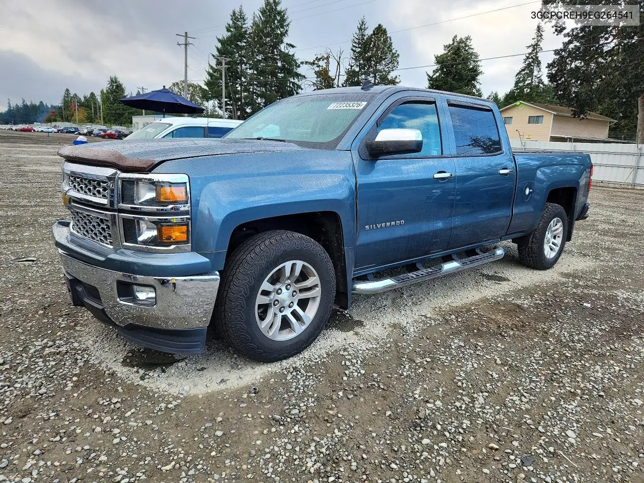 2014 Chevrolet Silverado C1500 Lt VIN 3GCPCREH9EG264541 фото 1