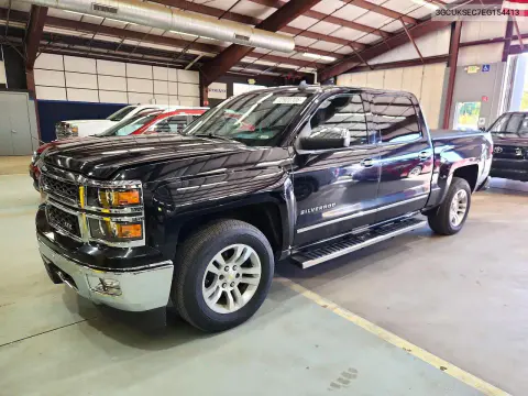 3GCUKSEC7EG154413 — 2014 Chevrolet Silverado, Мелкие вмятины и царапины, фото до ремонта
