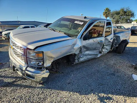 1GCRCREC8EZ282123 — 2014 Chevrolet Silverado, Передняя часть (Front End), фото до ремонта