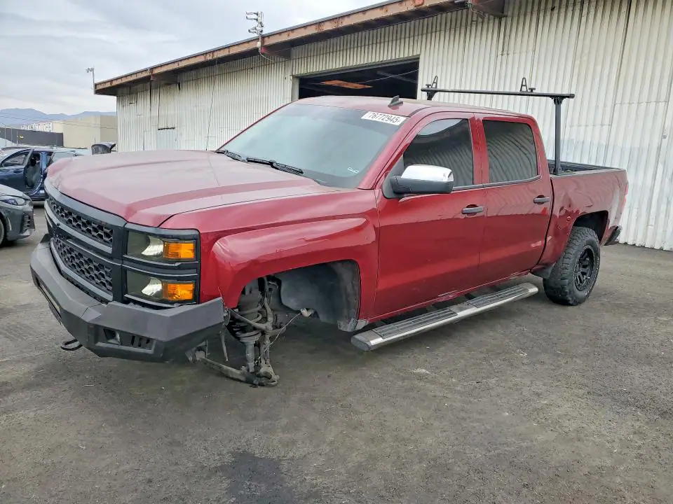 3GCPCREH3EG524237 Chevrolet Silverado 2014 — повреждение Передняя часть, фото до ремонта