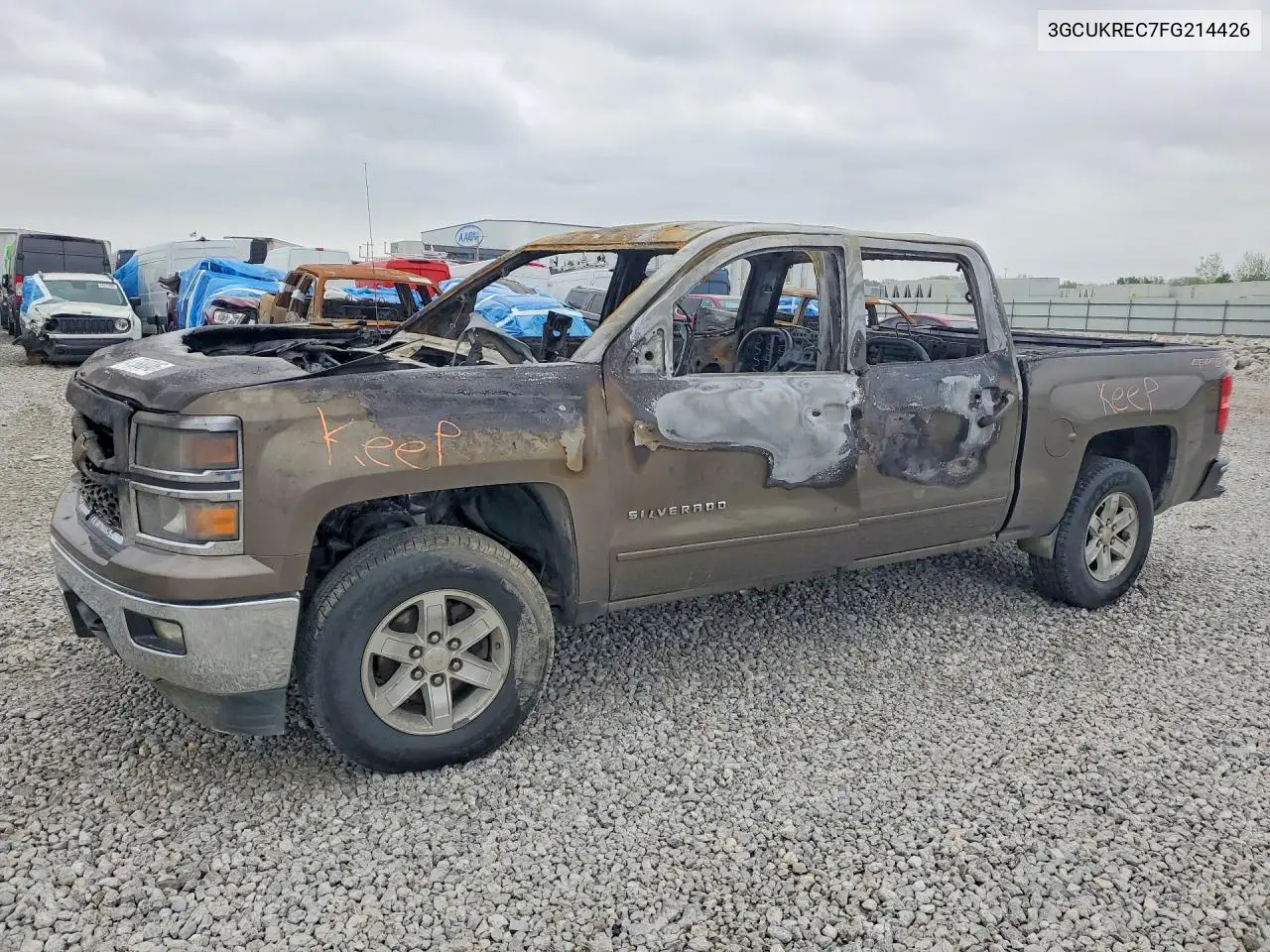 2015 Chevrolet Silverado K1500 Lt VIN 3GCUKREC7FG214426 фото 1