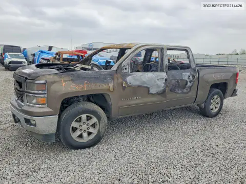 3GCUKREC7FG214426 — 2015 Chevrolet Silverado, Пожар, фото до ремонта