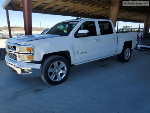 3GCPCREC8FG183147 — 2015 Chevrolet Silverado, Передняя часть, фото до ремонта