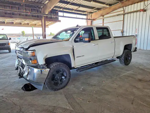 1GC1KVE86FF633053 — 2015 Chevrolet Silverado, Передняя часть (Front End), фото до ремонта