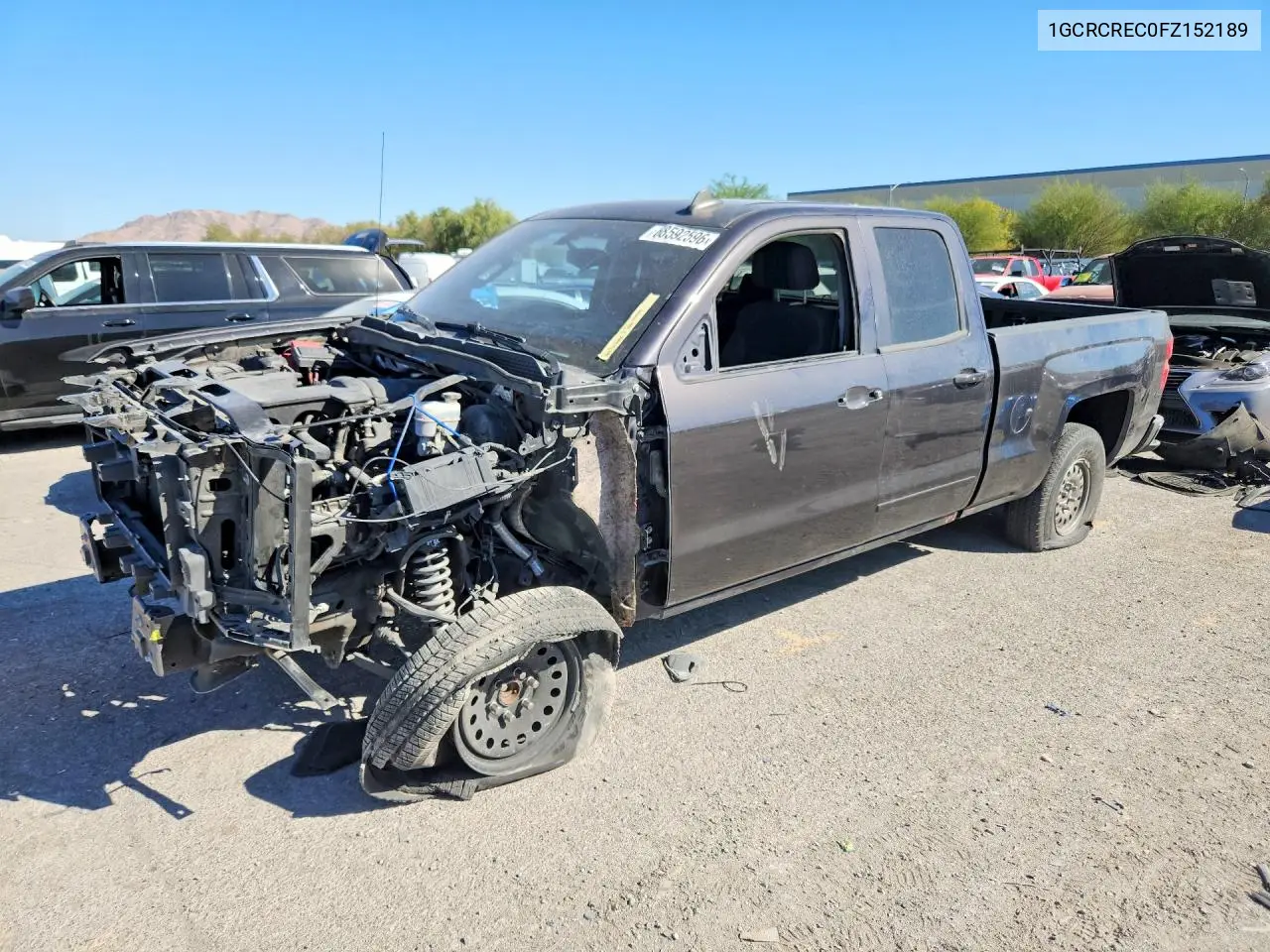 2015 Chevrolet Silverado C1500 Lt VIN 1GCRCREC0FZ152189 фото 1