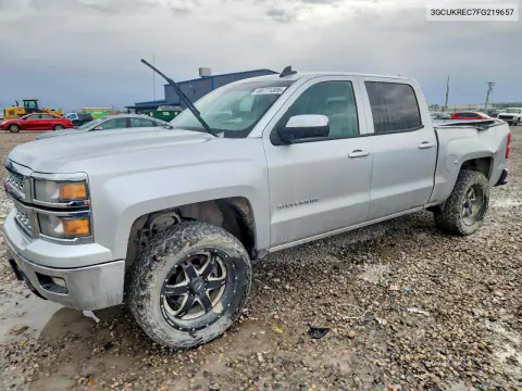 2015 Chevrolet Silverado K1500 Lt VIN 3GCUKREC7FG219657 фото 1