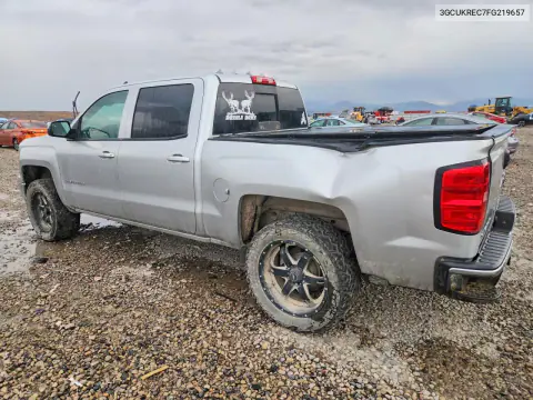 2015 Chevrolet Silverado K1500 Lt VIN 3GCUKREC7FG219657 фото 2