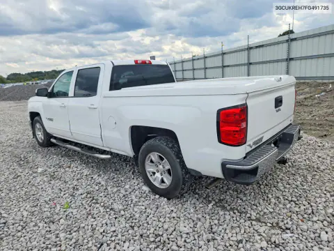 2015 Chevrolet Silverado K1500 Lt VIN 3GCUKREH7FG491735 фото 2