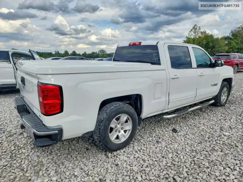 2015 Chevrolet Silverado K1500 Lt VIN 3GCUKREH7FG491735 фото 3