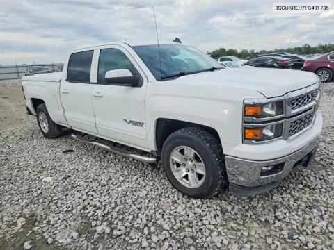 2015 Chevrolet Silverado K1500 Lt VIN 3GCUKREH7FG491735 фото 4