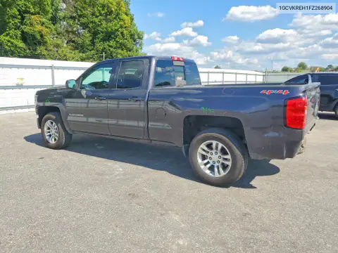 1GCVKREH1FZ268904 — 2015 Chevrolet Silverado, фото 2 с аукциона Copart, Передняя часть