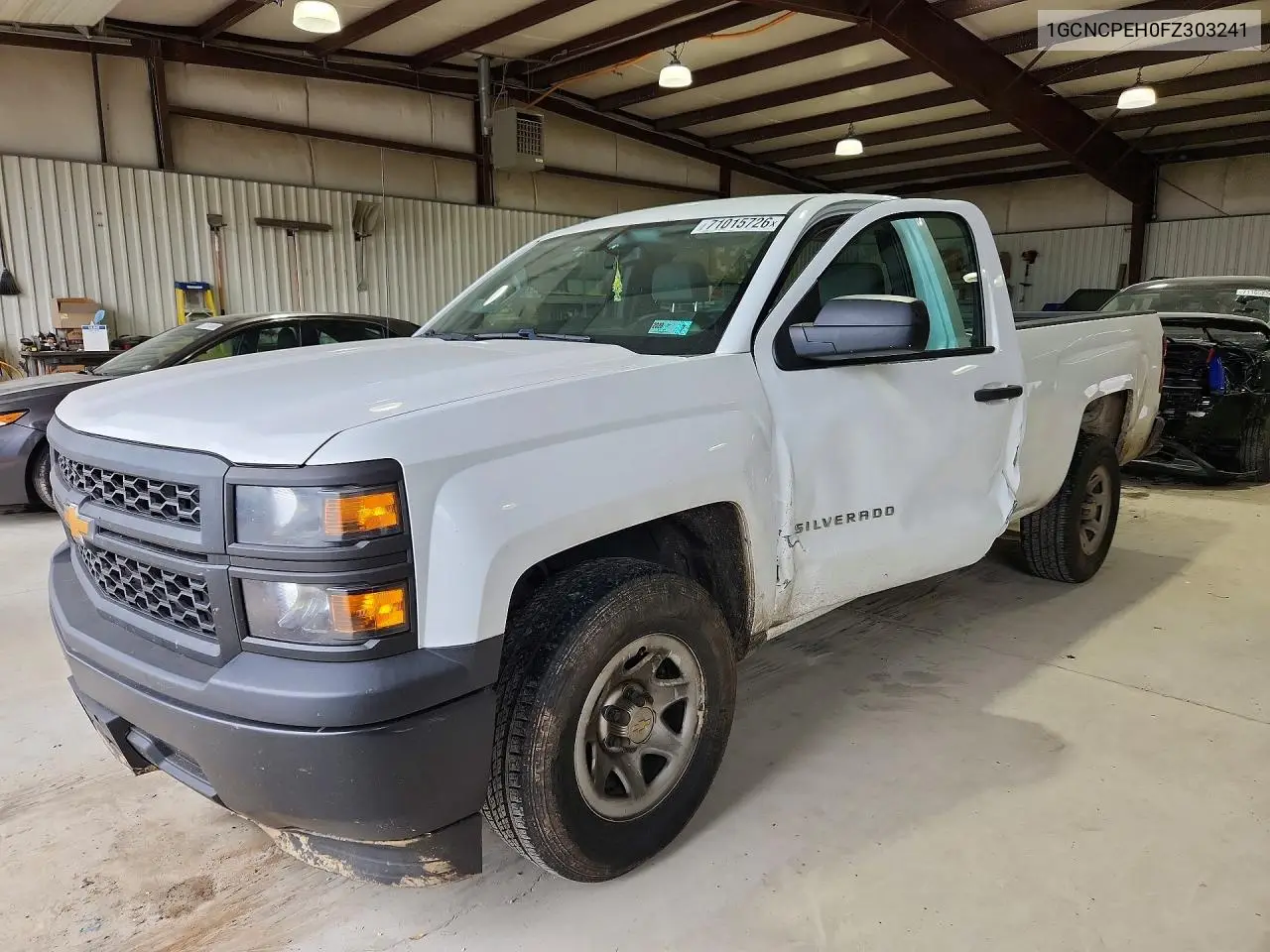 2015 Chevrolet Silverado C1500 VIN 1GCNCPEH0FZ303241 фото 1