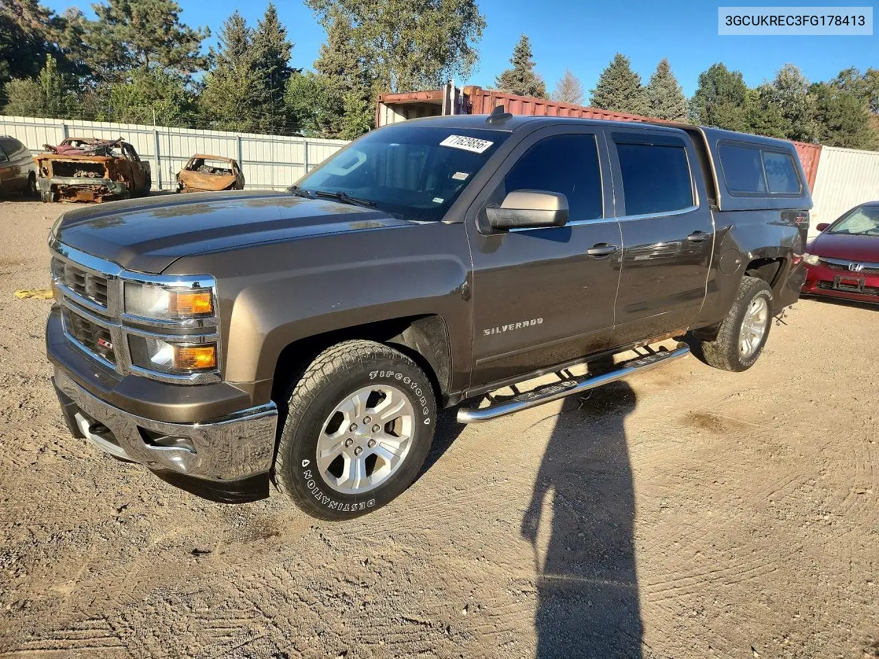 2015 Chevrolet Silverado K1500 Lt VIN 3GCUKREC3FG178413 фото 1